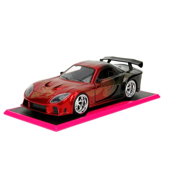 Pink Slips - 1995 Mazda RX7 Widebody 1:24 Scale Diecast Vehicle - Picture 1 of 8